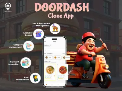 SpotnEats DoorDash Clone – Your Key to Success in Food Delivery